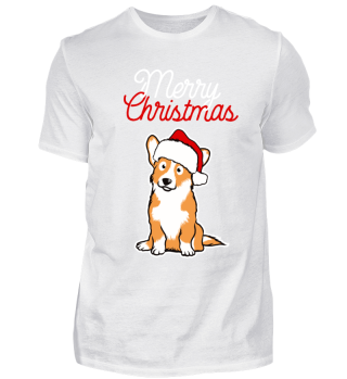 Merry Christmas Corgi Dog Lover Gift 