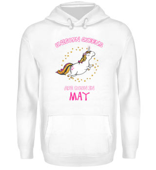 Unicorn Queens are Born in May Shirt