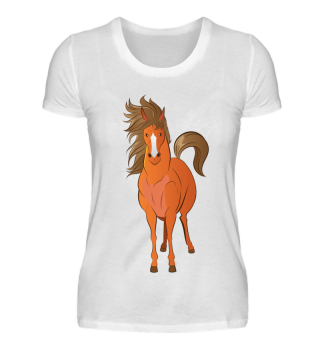 Pferd T-Shirt Reiten Geschenk