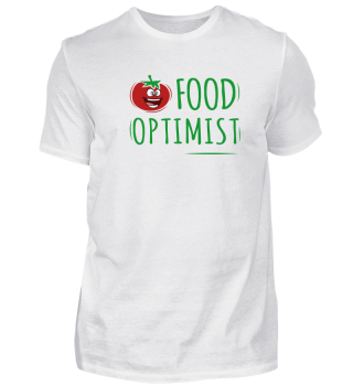 T-Schirt Food Optimist