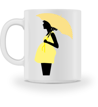 Pregnant Lady in Yellow