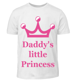 Daddy's little Princess / pink mit Krone