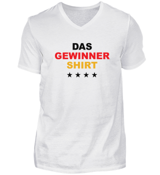 Das Gewinner Shirt - Fan Deutsch V2