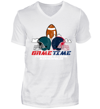 GAME TIME AMERICAN FOOTBALL FAN SHIRT