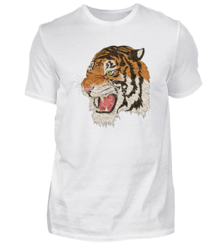 Tiger - Shirt für Tigerliebhaber