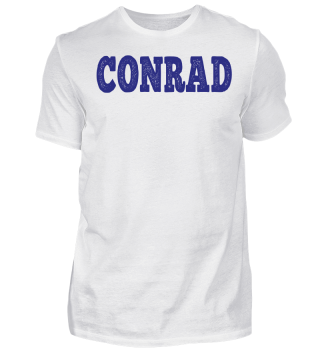 Shirt mit CONRAD Druck.