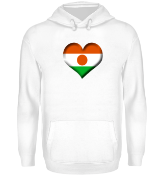 Niger Herz Flagge
