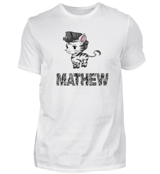 Zebra Mathew T-Shirt