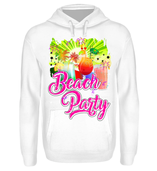 Beachparty-Shirt für zB Mallorca-Urlaub
