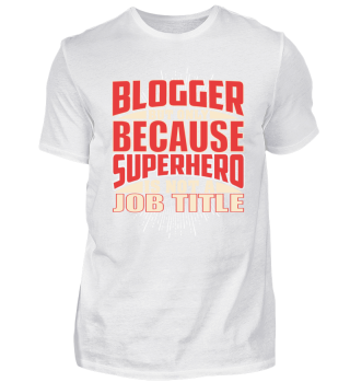 Blogger Superhero