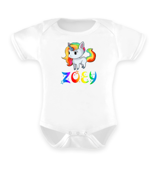 Zoey Unicorn Kids T-Shirt