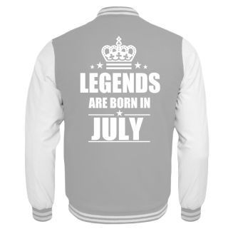 Legends are born in JULY
