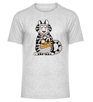 Pizza Cat - Men Women T Shirt