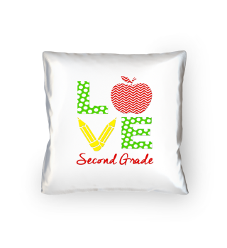 Second Grade Love Shirt School Gift Idea