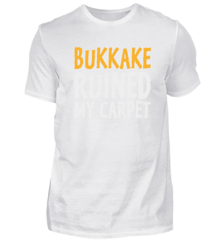 Bukkake Has Ruined My Carpet!