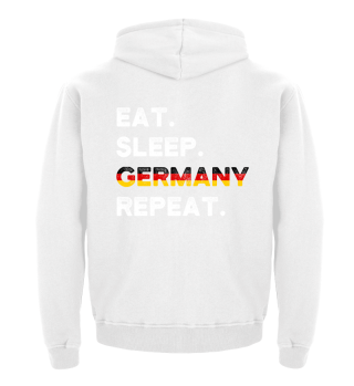 Eat Sleep Germany Repeat German Souvenir