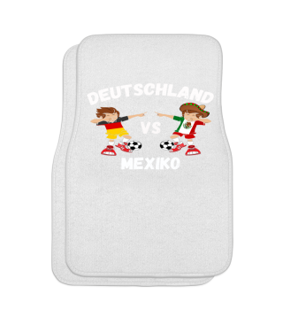 Fußball Deutschland vs Mexiko WM Shirt