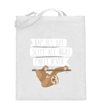 Funny Sloth Lazy Relax Chill Party Gift