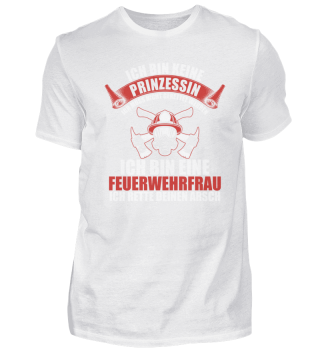 Feuerwehrfrau T-Shirt