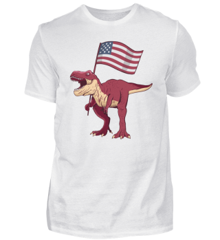 patriotic t-rex 
