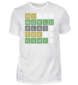 World Play The Game I Buchstabenrätsel