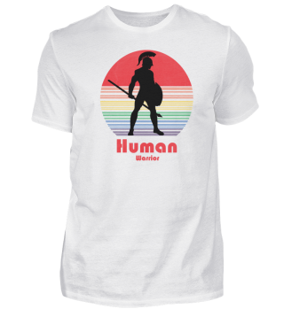 Human Warrior LGBT T-shirt Gay pride