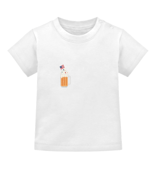 Red White Boozy Independence Day Funny
