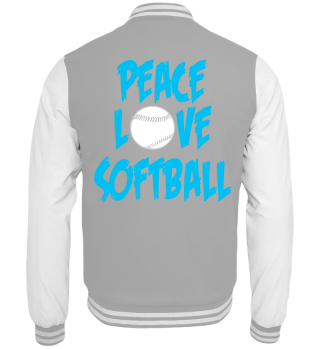 Peace love softball