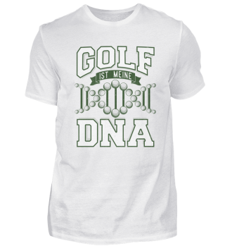 Golfer DNA T-Shirt Golf ist meine DNA