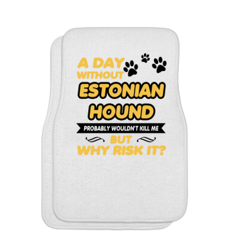 A day without estonian hound 