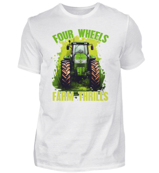 Four Wheels Farm Thrills Traktor Bauer