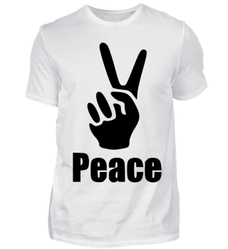 Peace Zeichen Frieden Geschenk Statement