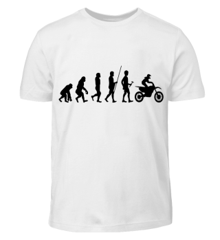 Evolution zum Motorcrosser - T-Shirt