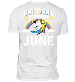Unicorns are born in June