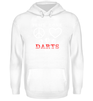 Peace Love Darts | Dart Player Gift