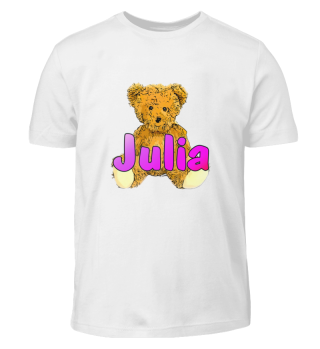 Mädchenname Julia - Namensshirt