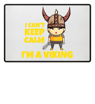 I cant keep calm I am a viking grunge