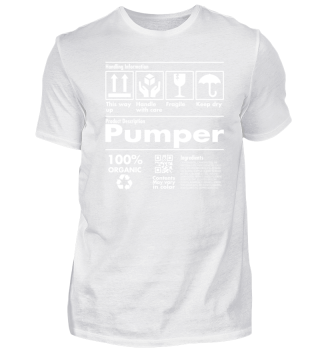 Product Description T Shirt - Pumper Edi