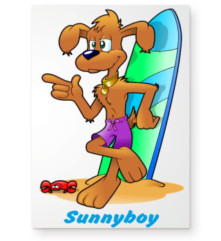 Sunnyboy Surfbrett Mr.Surfer Sonne