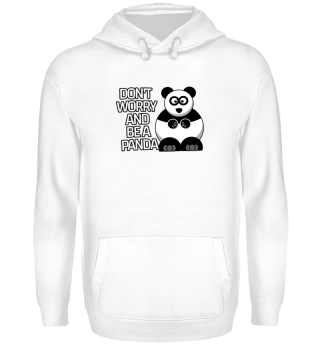 Don't worry and be a panda sweet gift