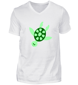 Green Turtle Cute Shirt