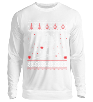 DE Skifahren Ugly Christmas Sweater