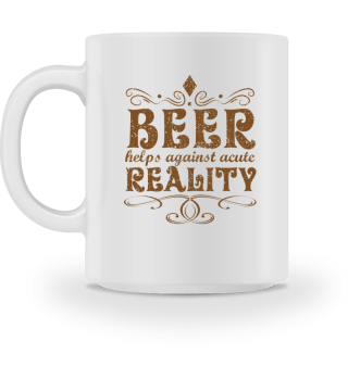 Beer ! Helps against acute reality! Gif