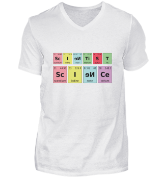 Cool Science Scientist Periodic Table El