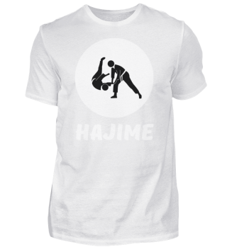Judo Kampfsport T-Shirt Hajime