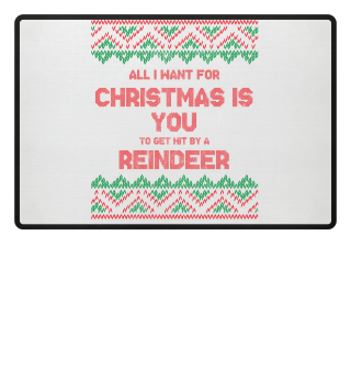 Sarcasm - Black Humor - Schwarzer Humor - Ugly Christmas Sweater - Weihnachten - Christkind - Geschenk - Rentier
