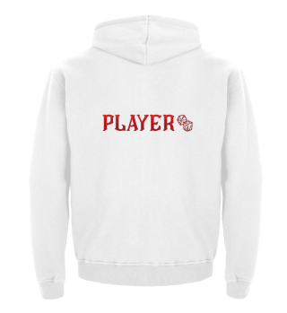 Player poker t-shirt für männer
