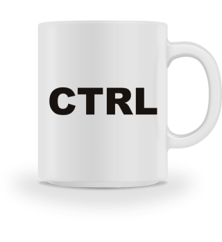 PC Tastenbezeichnung CTRL - black