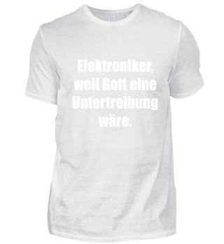 Elektroniker Gott Design