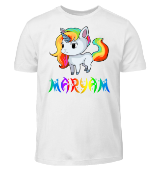 Maryam Unicorn Kids T-Shirt